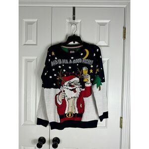 Santa’s Mens Sweater Size M